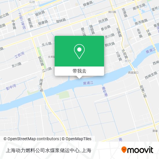 上海动力燃料公司水煤浆储运中心地图