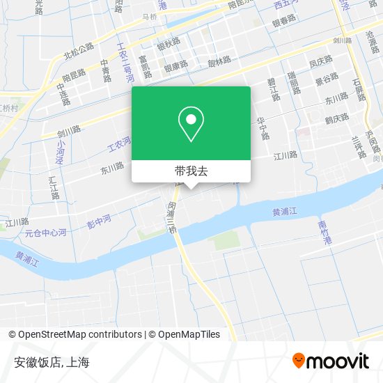 安徽饭店地图
