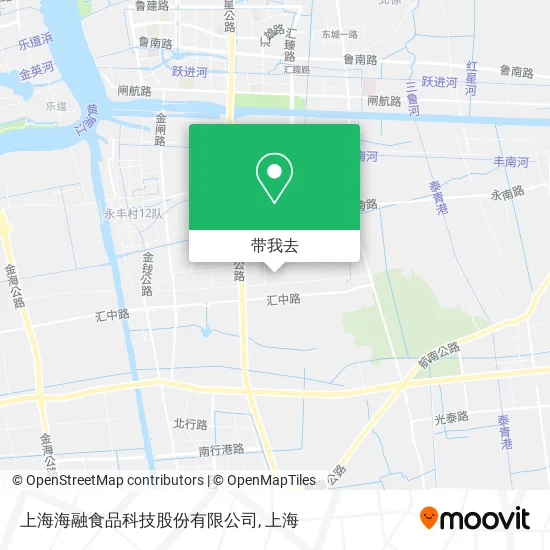 上海海融食品科技股份有限公司地图