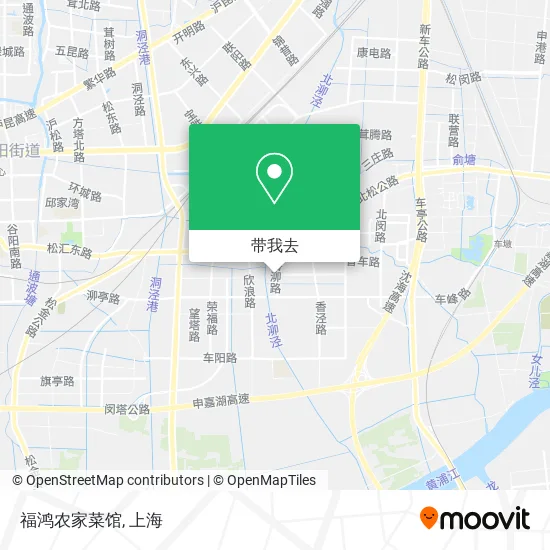 福鸿农家菜馆地图