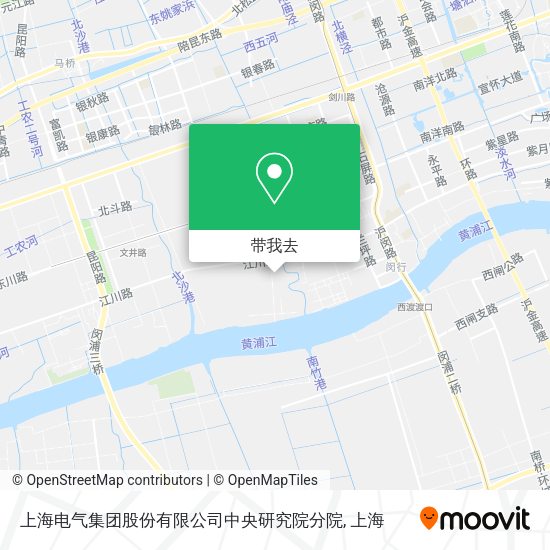 上海电气集团股份有限公司中央研究院分院地图
