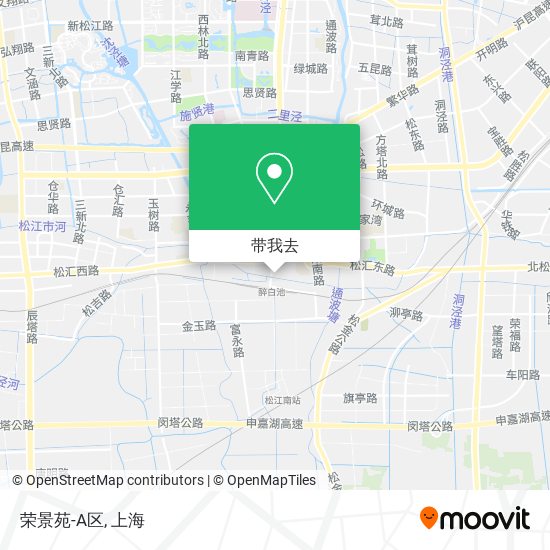 荣景苑-A区地图