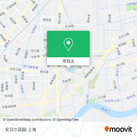 安贝尓花园地图