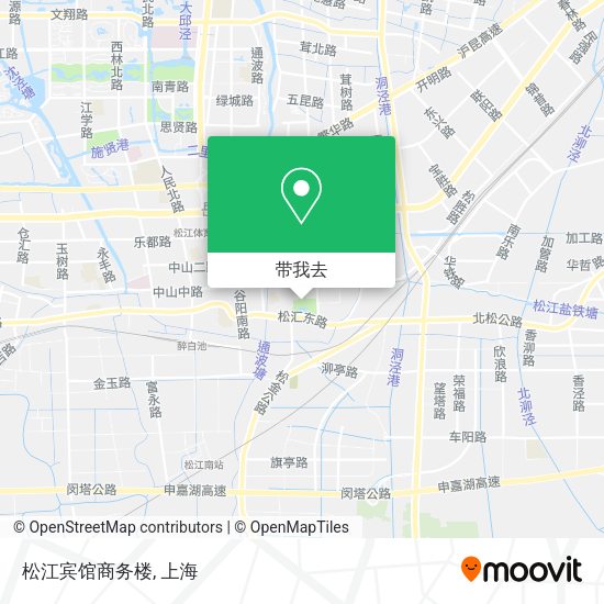 松江宾馆商务楼地图