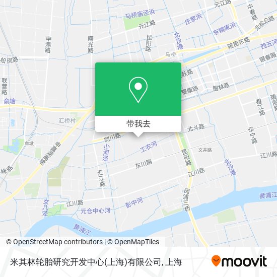 米其林轮胎研究开发中心(上海)有限公司地图