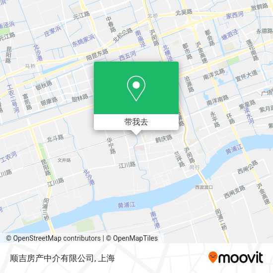 顺吉房产中介有限公司地图