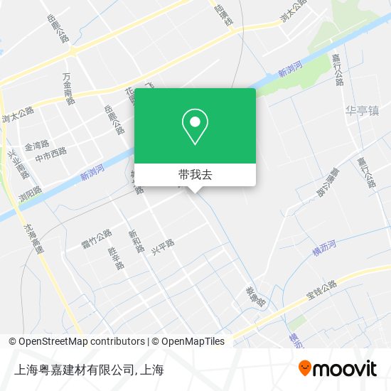 上海粤嘉建材有限公司地图