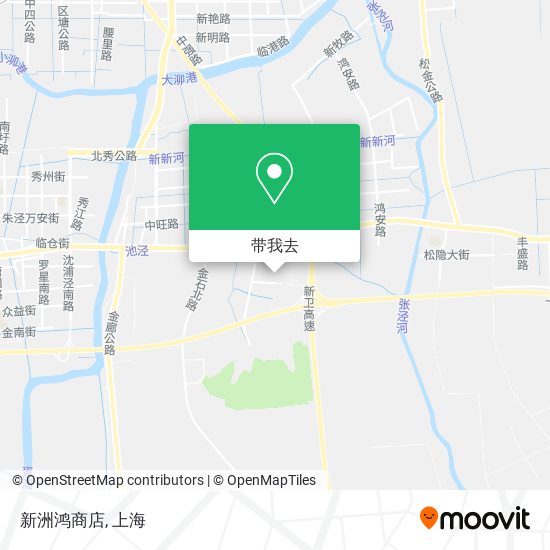 新洲鸿商店地图