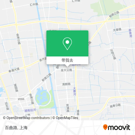 百曲路地图