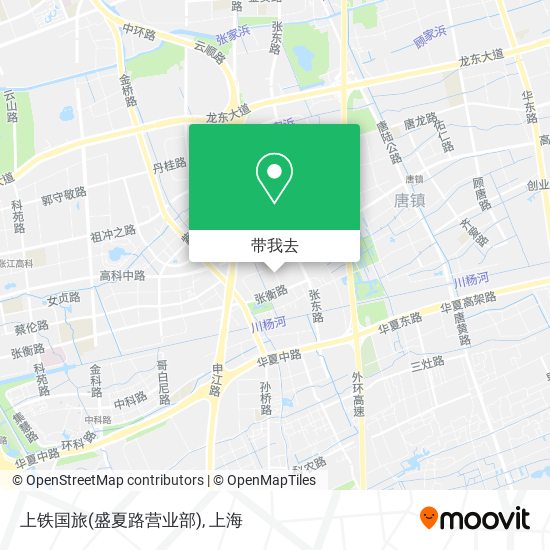 上铁国旅(盛夏路营业部)地图