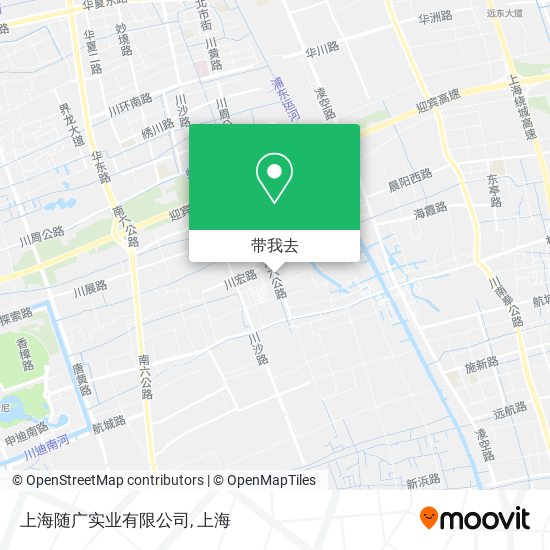 上海随广实业有限公司地图