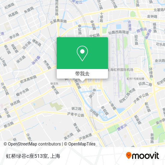 虹桥绿谷c座513室地图
