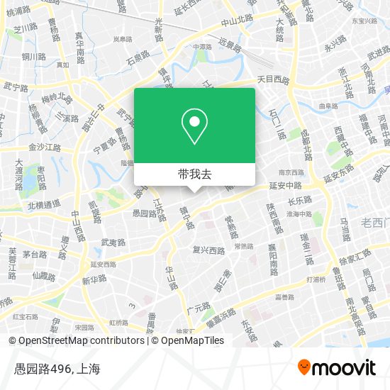 愚园路496地图