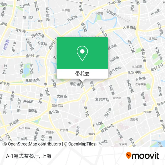 A-1港式茶餐厅地图