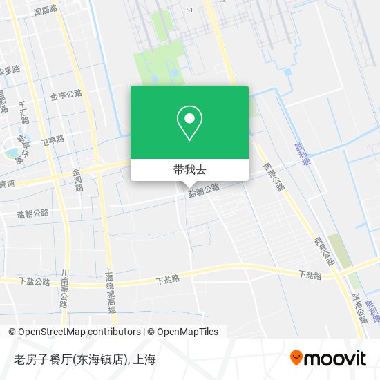 老房子餐厅(东海镇店)地图