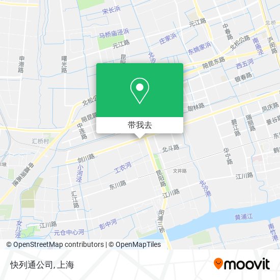 快列通公司地图