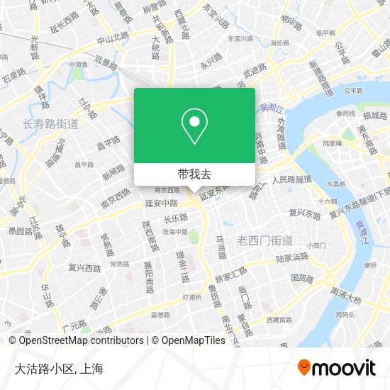 大沽路小区地图