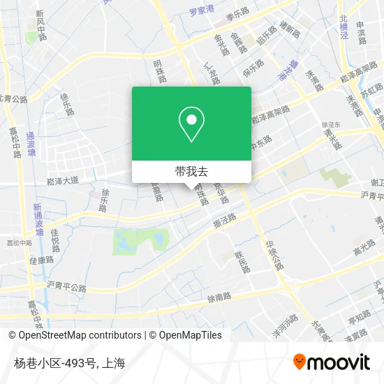 杨巷小区-493号地图