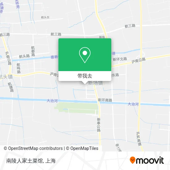 南陵人家土菜馆地图