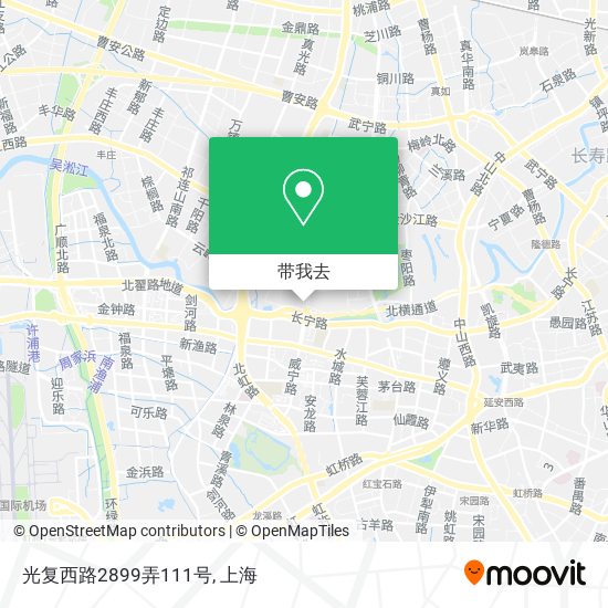 光复西路2899弄111号地图