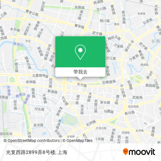 光复西路2899弄8号楼地图