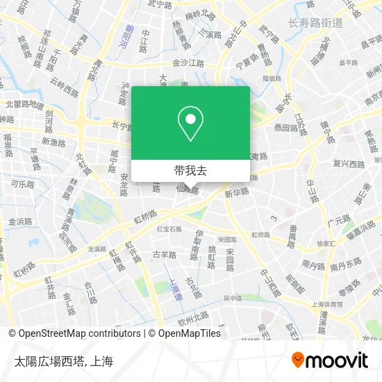太陽広場西塔地图