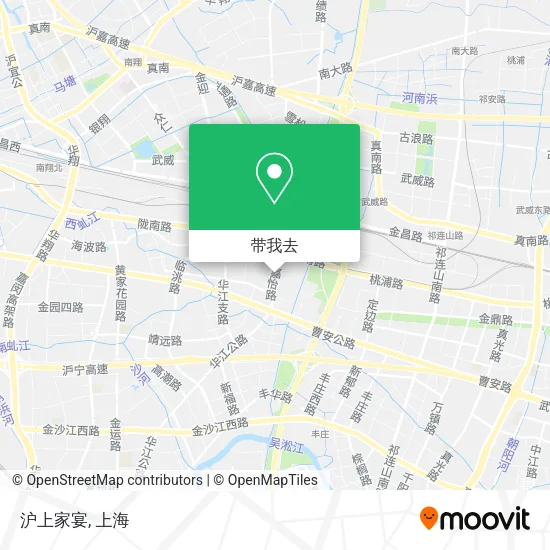 沪上家宴地图