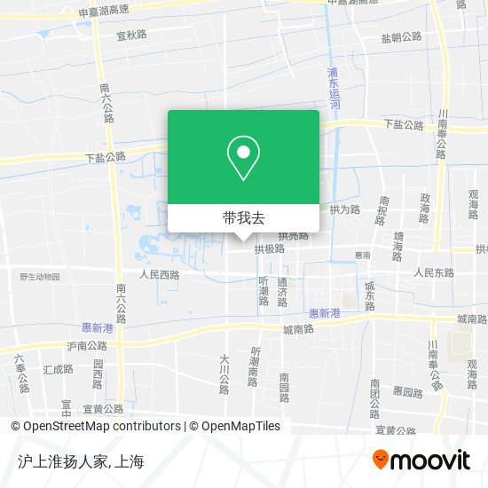沪上淮扬人家地图