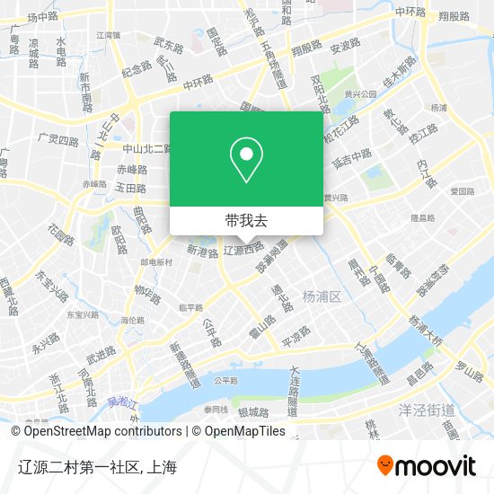 辽源二村第一社区地图