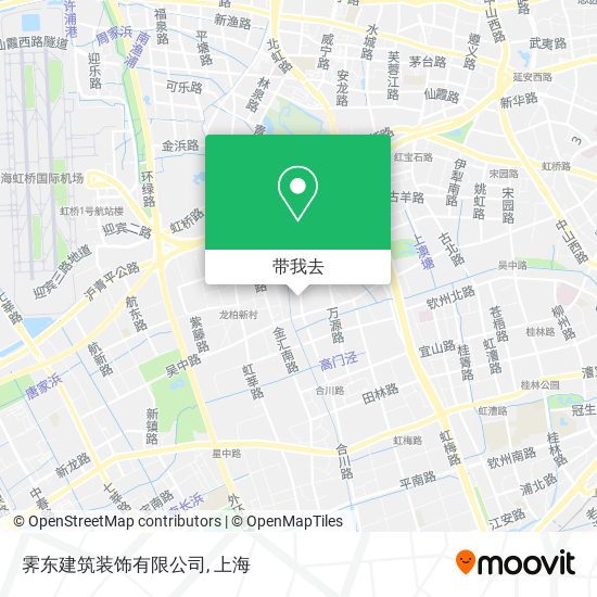 霁东建筑装饰有限公司地图