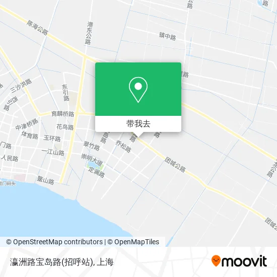 瀛洲路宝岛路(招呼站)地图
