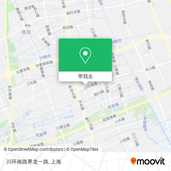 川环南路界龙一路地图