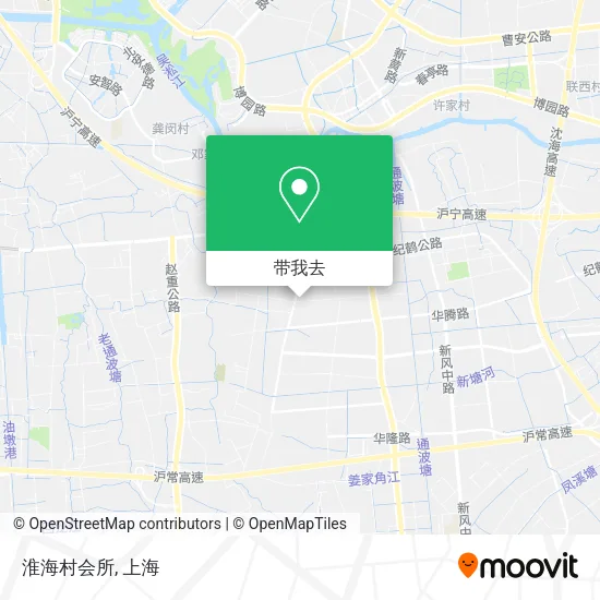淮海村会所地图