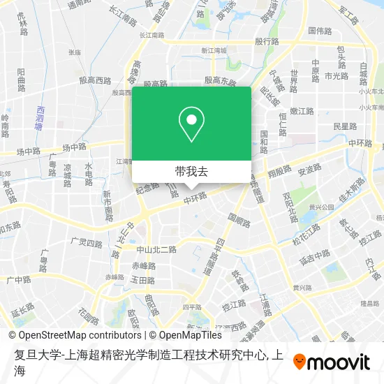 复旦大学-上海超精密光学制造工程技术研究中心地图