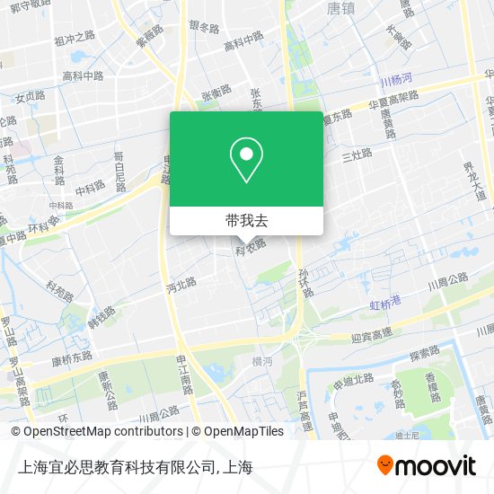 上海宜必思教育科技有限公司地图
