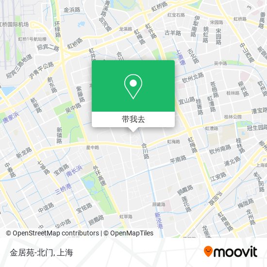金居苑-北门地图