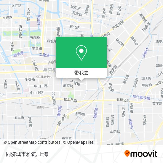 同济城市雅筑地图