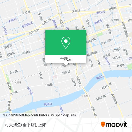 村夫烤鱼(金平店)地图