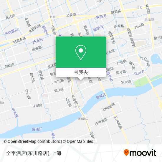 全季酒店(东川路店)地图
