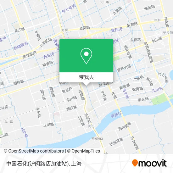 中国石化(沪闵路店加油站)地图