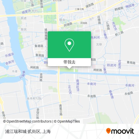 浦江瑞和城·贰街区地图