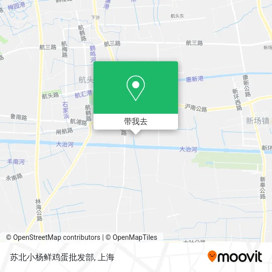 苏北小杨鲜鸡蛋批发部地图