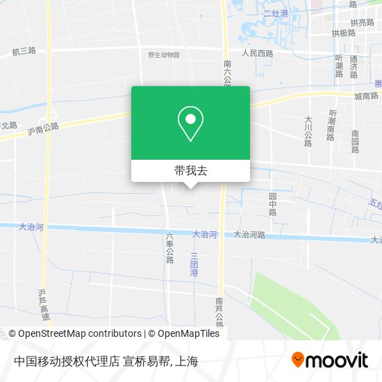 中国移动授权代理店 宣桥易帮地图