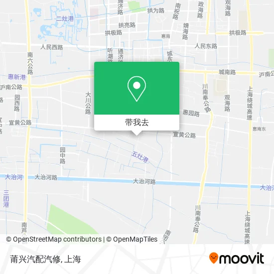 莆兴汽配汽修地图