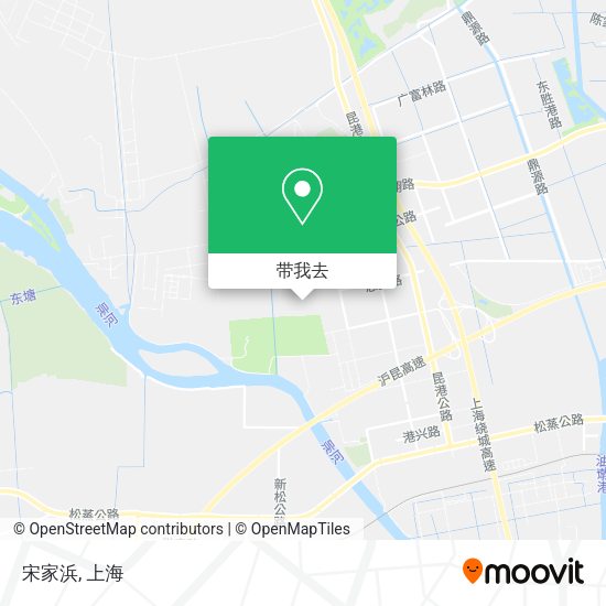 宋家浜地图