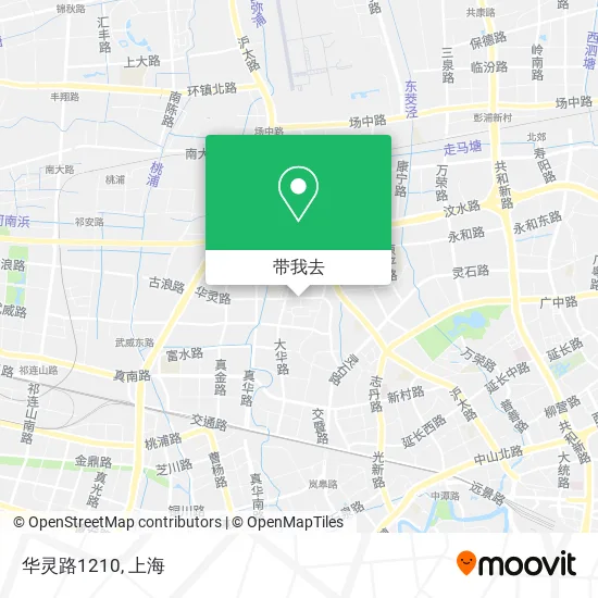 华灵路1210地图