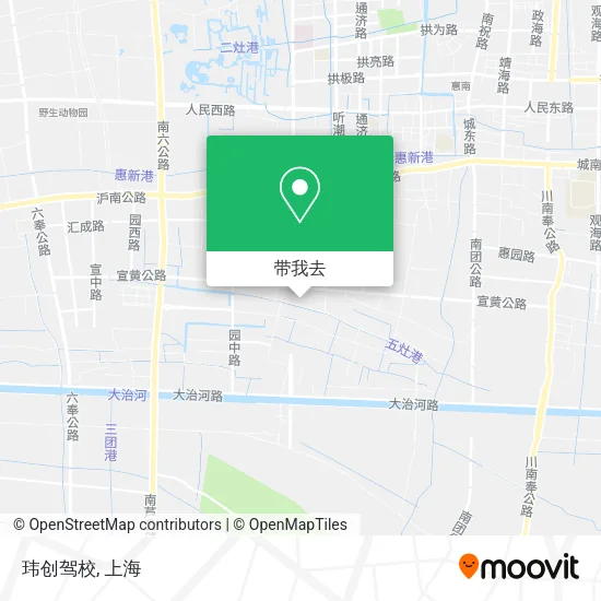玮创驾校地图