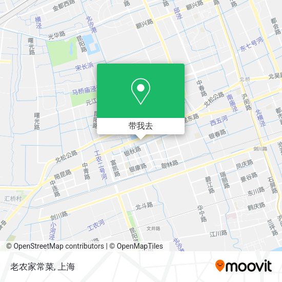 老农家常菜地图