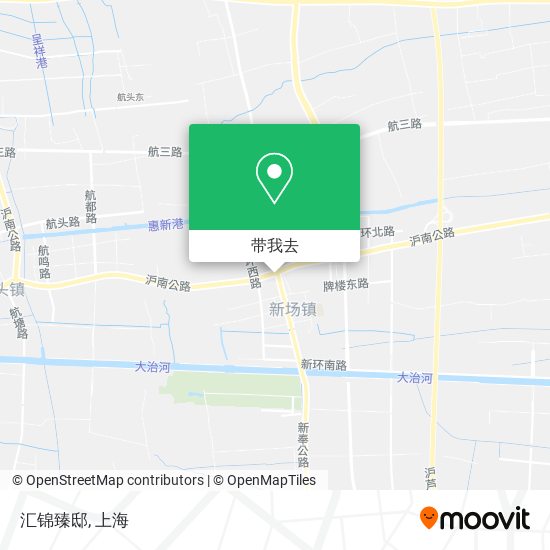 汇锦臻邸地图