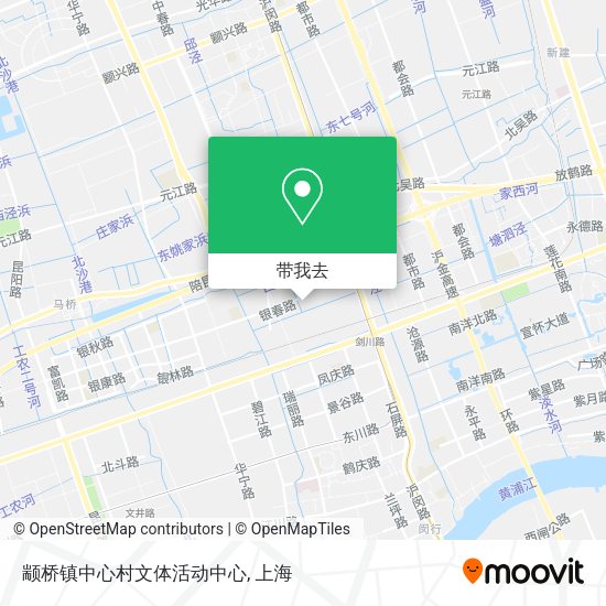 颛桥镇中心村文体活动中心地图